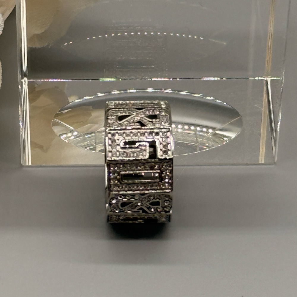 DOLCE & GABBANA LOGO ETERNITY RING - Picture 9 of 9
